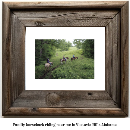 family horseback riding near me in Vestavia Hills, Alabama